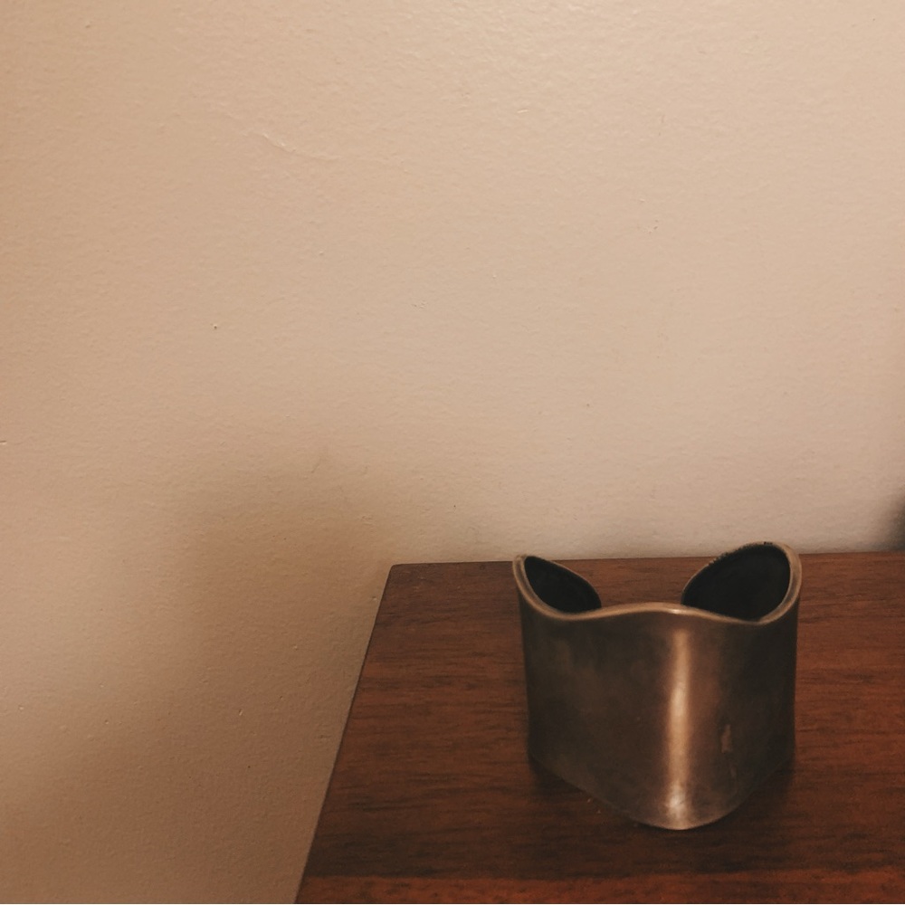 Sterling silver cuff bracelet